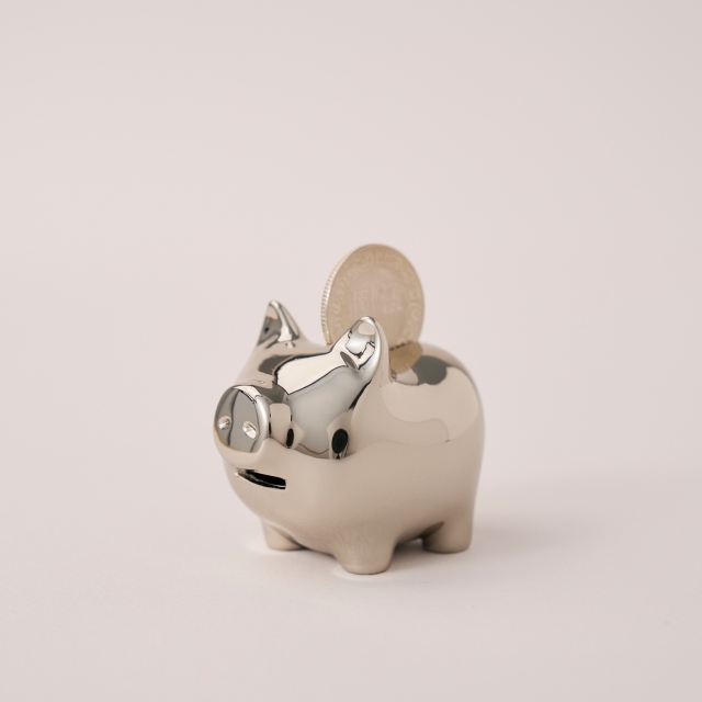 (西門)【金豬GOLDENPIG】金豬-伍(5cm)銀