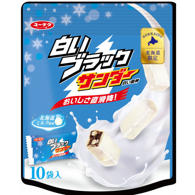 北海道限定白雷神巧克力餅乾140g