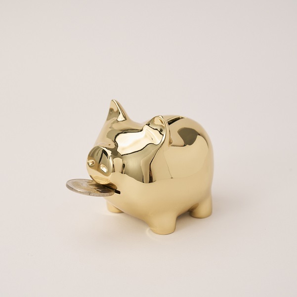 (西門)【金豬GOLDENPIG】金豬-捌(8cm)亮金