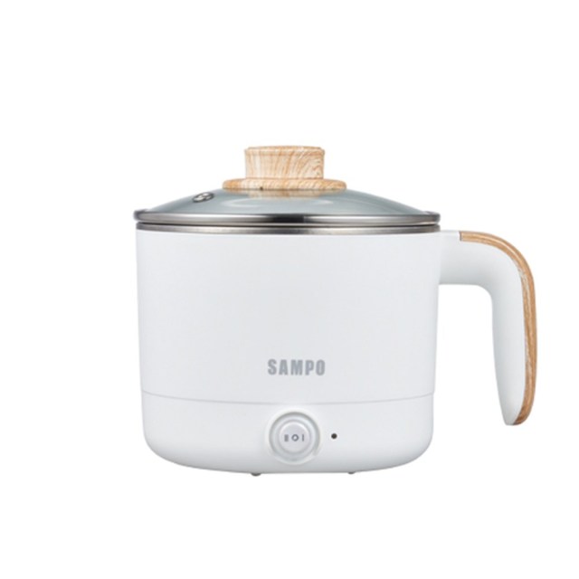 ●(三多)SAMPO雙層防燙多功能快煮美食鍋/料理鍋/電火鍋/旅行鍋 1.2L