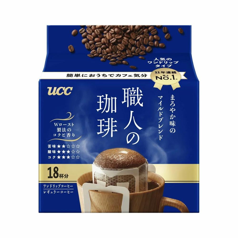 (西門)UCC職人濾泡溫和咖啡(藍)126g