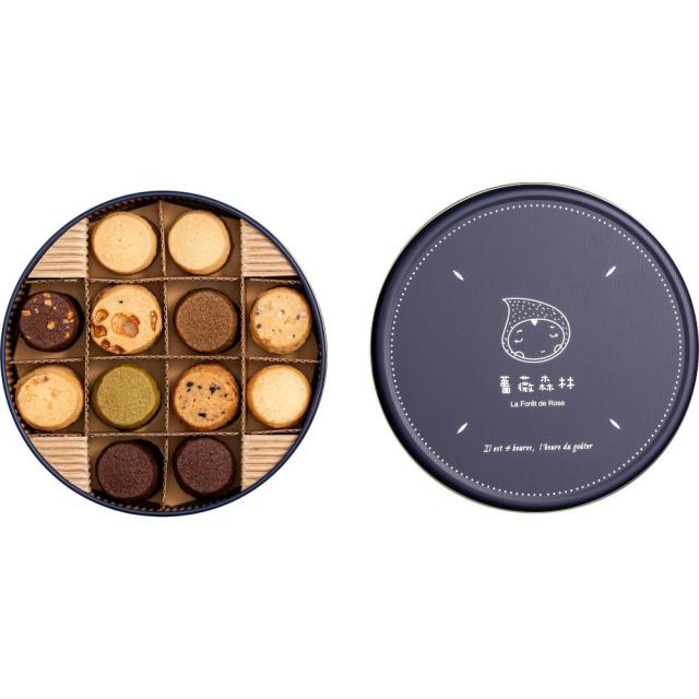 【超市點點好物】薔薇森林３６入法式小圓餅禮盒