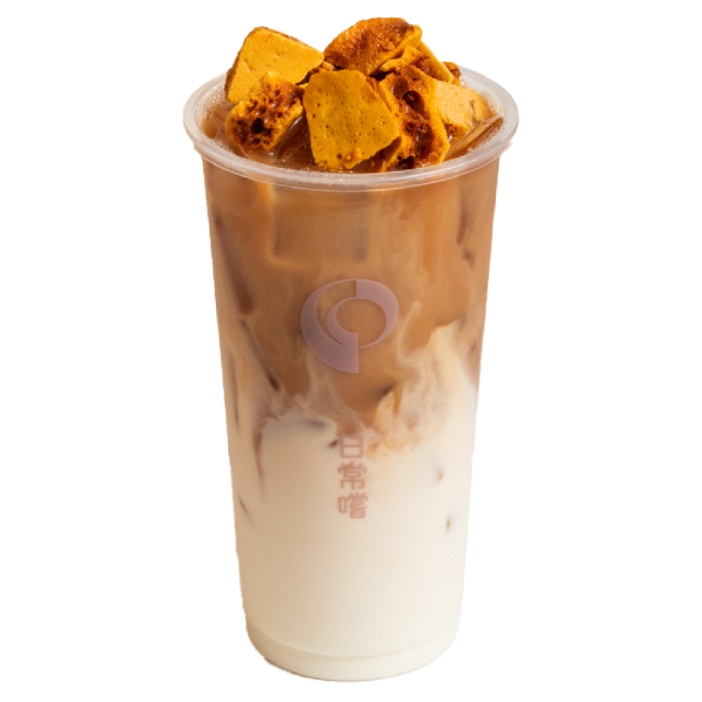 【暑假來點冰涼】焦糖脆脆鮮奶茶