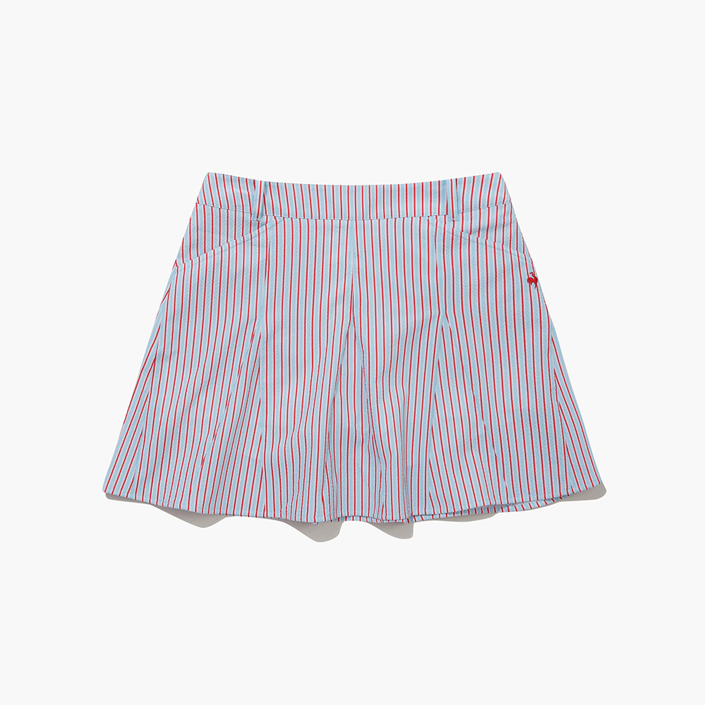 【LE COQ SPORTIF GOLF】淡藍色時尚高爾夫風短裙-61