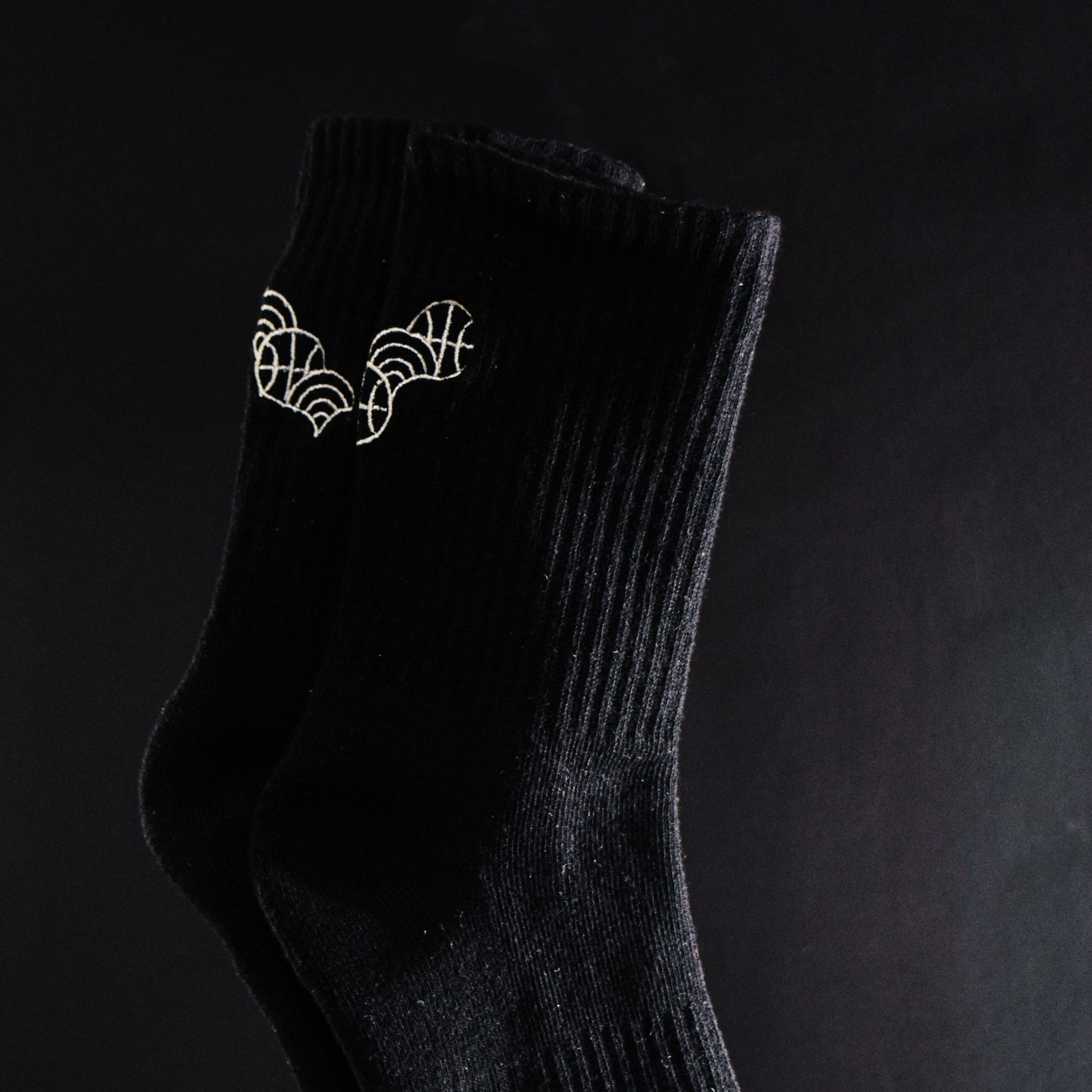 Way beyond the arc I 球場風景襪 (櫻花黑銀)  *新品