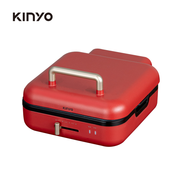【點點升溫 耶誕送禮】KINYO雙面折疊電烤盤 BP-604