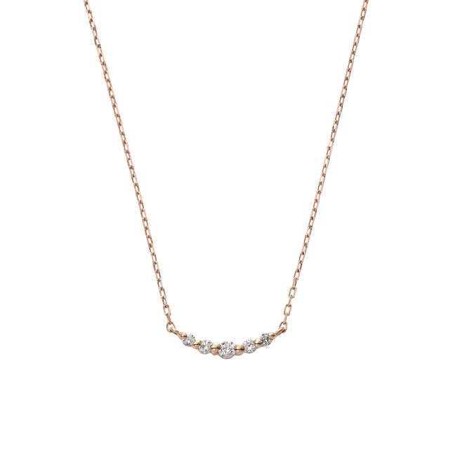 *【va vendome aoyama】微笑鑽石項鍊(0.06ct)