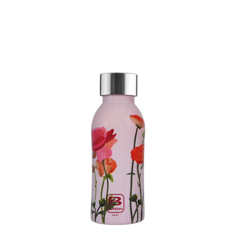 【中港彼安特】彩繪保溫瓶350ml-四季花卉