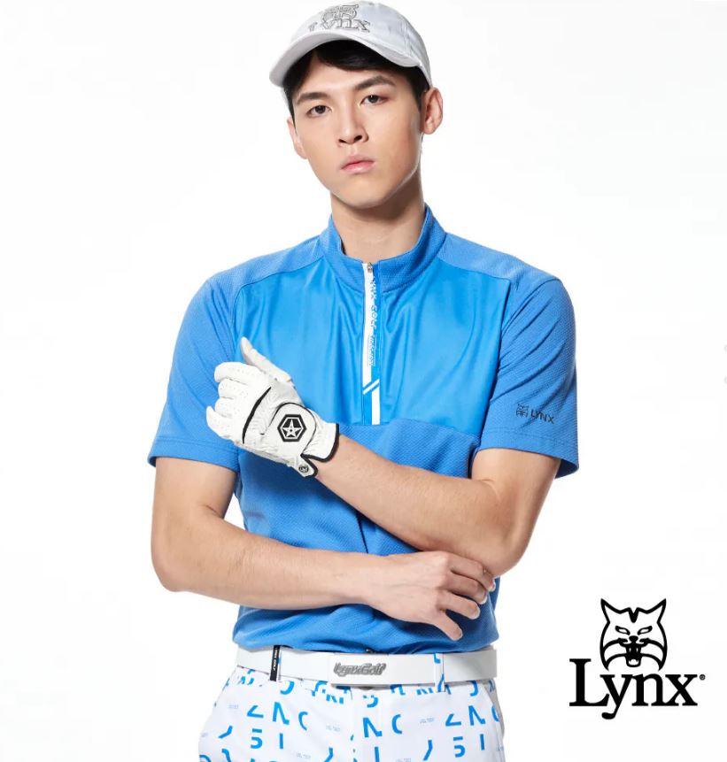 【Lynx】合身版立領POLO衫-LL