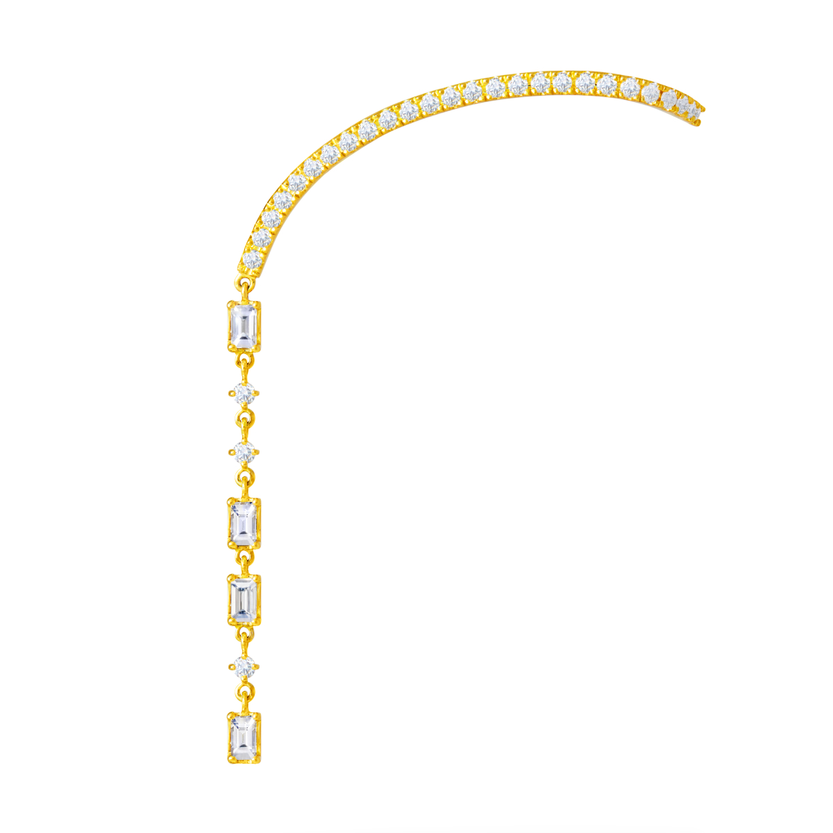 chandelier sway grace line 耳環(左耳用)