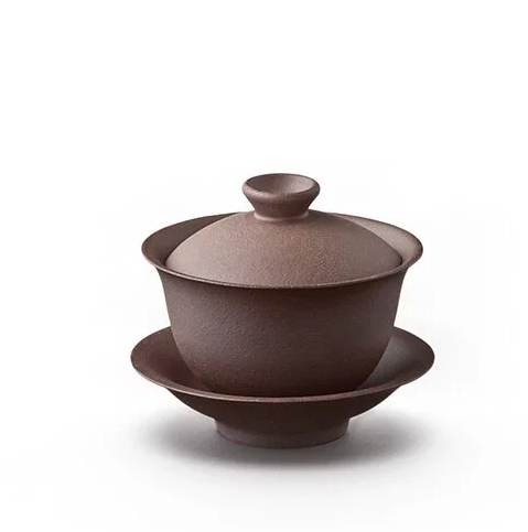 【中港陶作坊】老岩泥蓋碗 160ml
