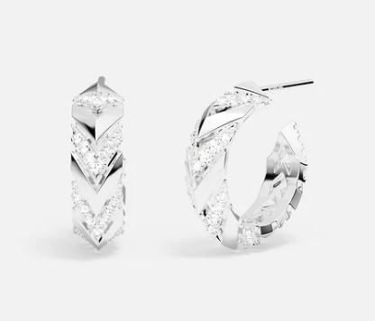 【耶誕來點驚喜】APM MONACO-automne Kaa 圈形耳環