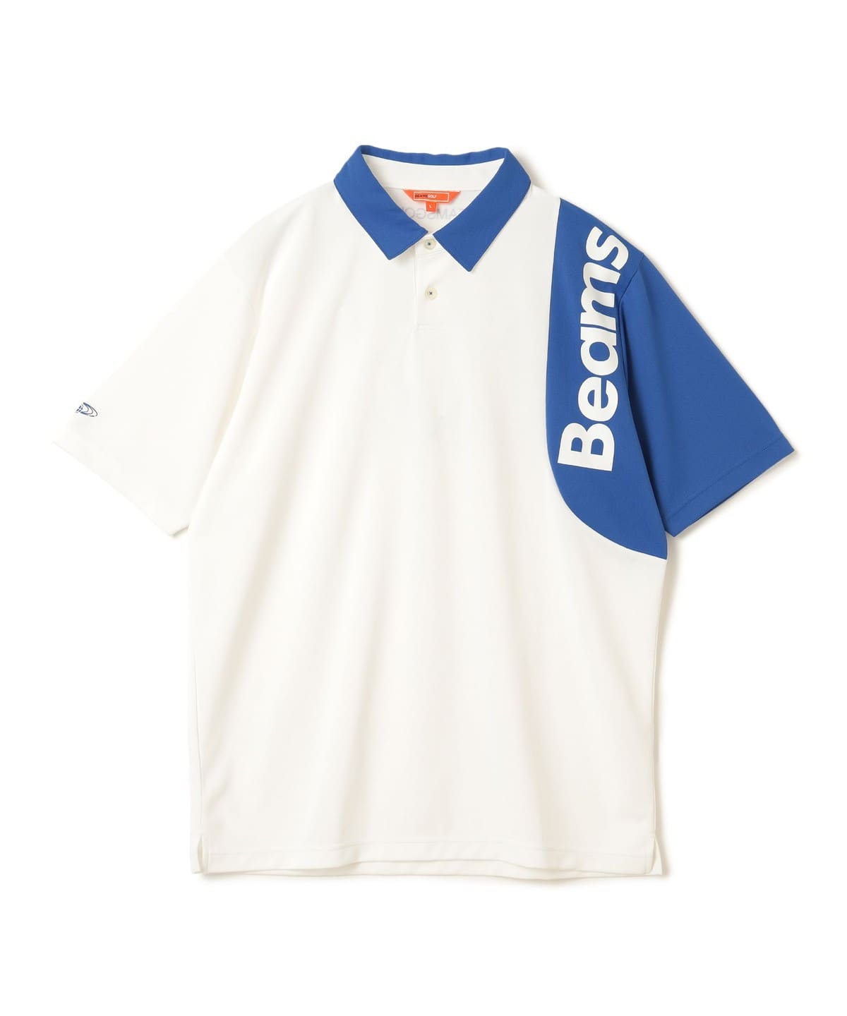 【BEAMS GOLF】肩部LOGO短袖POLO衫(男)-XL