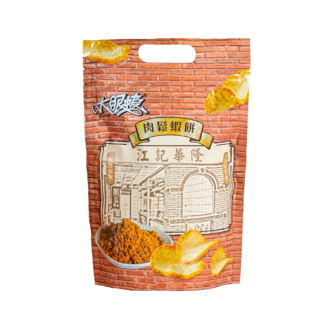 大眼蝦x江記華隆肉鬆蝦餅70g