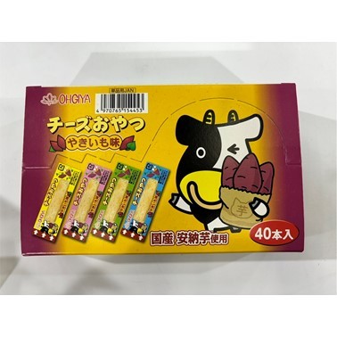 【夏日好食光】 扇屋鱈魚起司條盒番薯風味102g