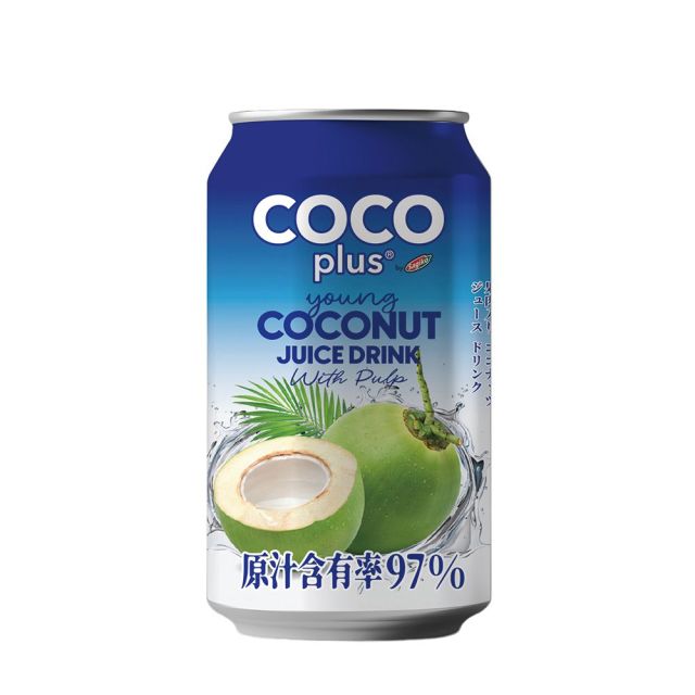 【超市】Cocoplus 含果肉椰子水320ml