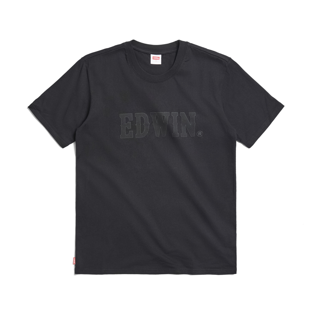EDWIN-經典印花短袖T恤-S