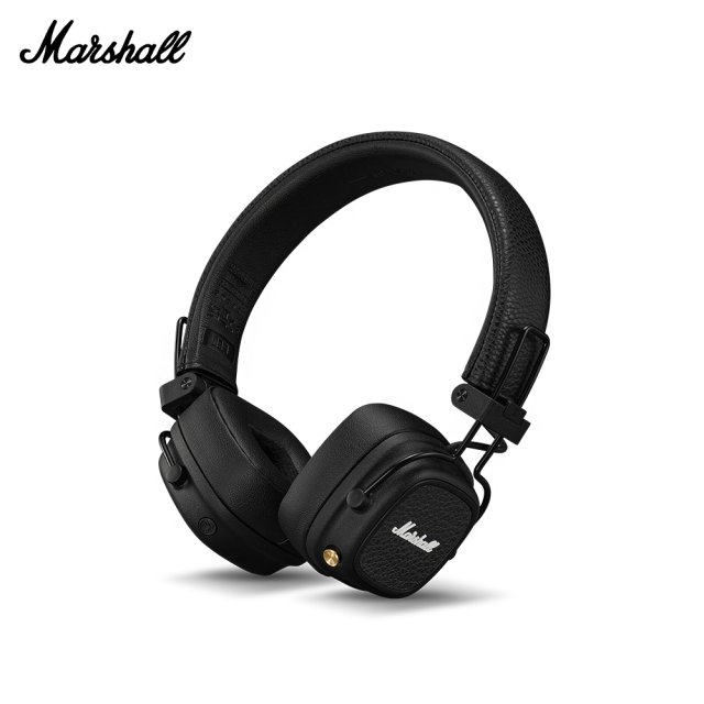 法雅客-Marshall Major V 耳罩藍牙耳機-經典黑