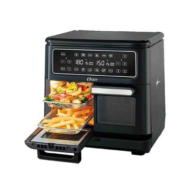 (台中店)【2025線上耶誕 時尚 美型家電】 Oster Flexi雙槽氣炸鍋