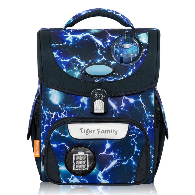 【Tiger Family台中店】小學者超輕量護脊書包Pro 2S-霹靂閃電