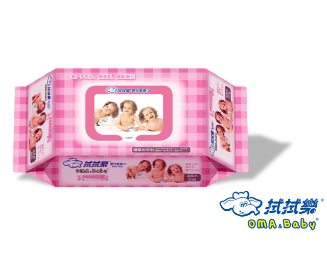 【來點清爽日常】拭拭樂 超大超厚嬰兒超純水濕紙巾60抽2入