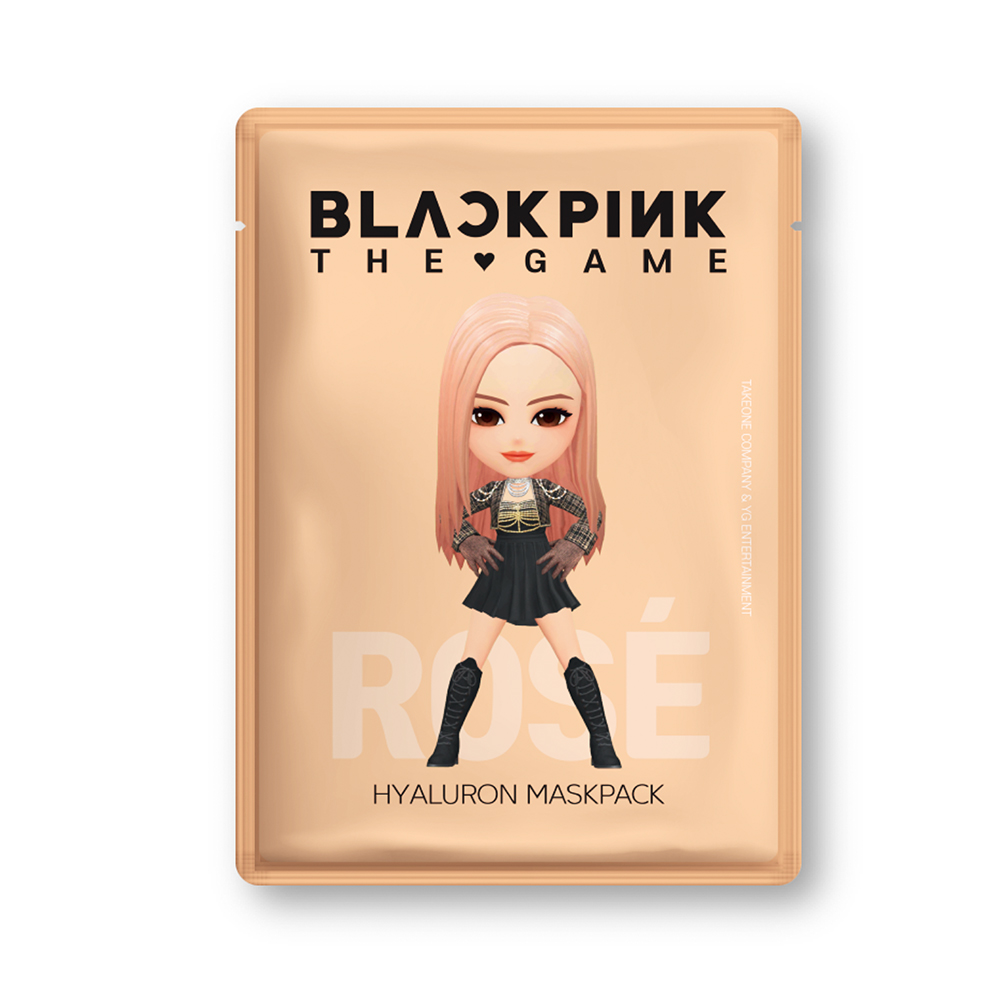 BLACKPINK THE GAME MASKPACK 玻尿酸保濕面膜-玻尿酸保濕