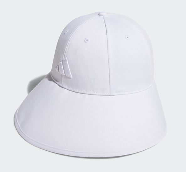 【ADIDAS GOLF】寬帽簷防曬遮陽帽(女)