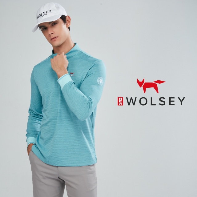 【超型穿搭提案國際男人節】WOLSEY-透氣吸濕排汗高爾夫長袖T恤