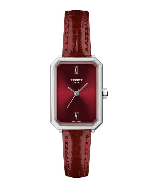 【戴出不凡態度】TISSOT- SRV系列石英腕錶(酒紅款)