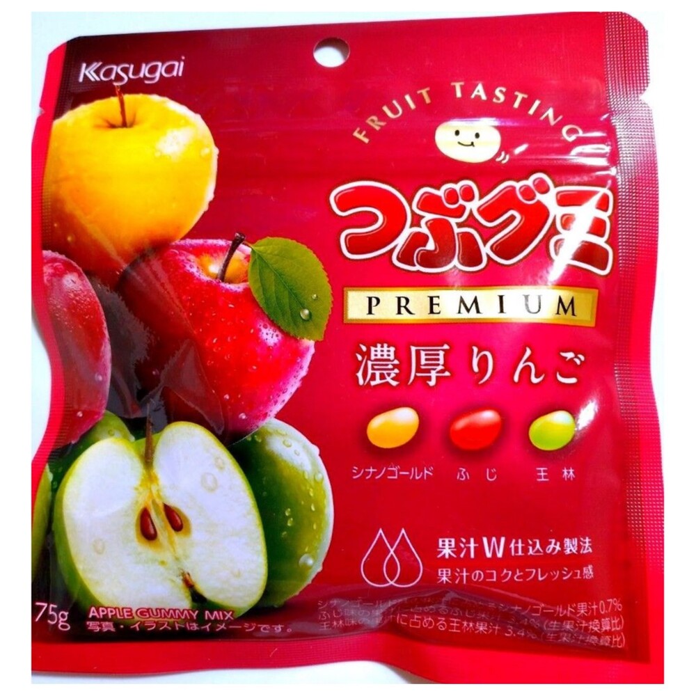 【超市】春日井濃厚桃李風味雷根軟糖75g