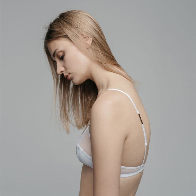 Bralette Bra 小可愛法式內衣 白