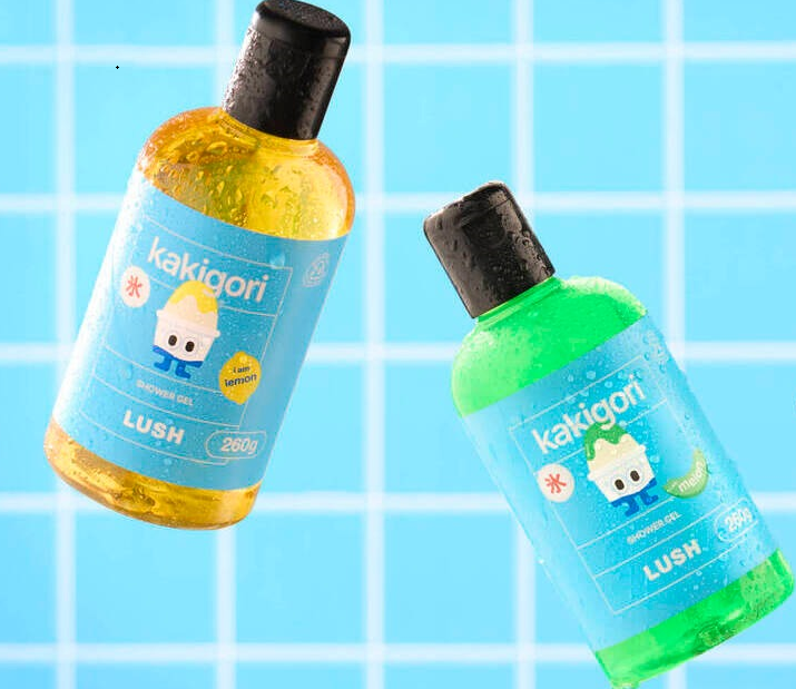 【LUSH】刨冰沐浴露-組合商品-檸檬刨冰沐浴露 260g+哈密瓜刨冰沐浴露 260g