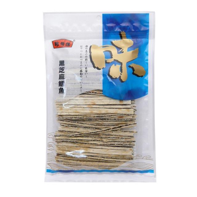 鶴壽庭芝麻鮭魚夾心絲80g