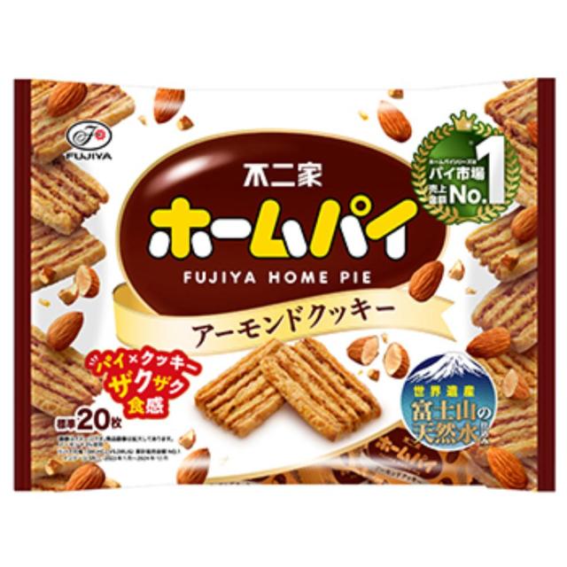不二家 大千層派20枚香脆杏仁140g