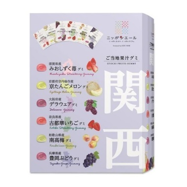 【超市】全國農協關西水果風味軟糖綜合包240g