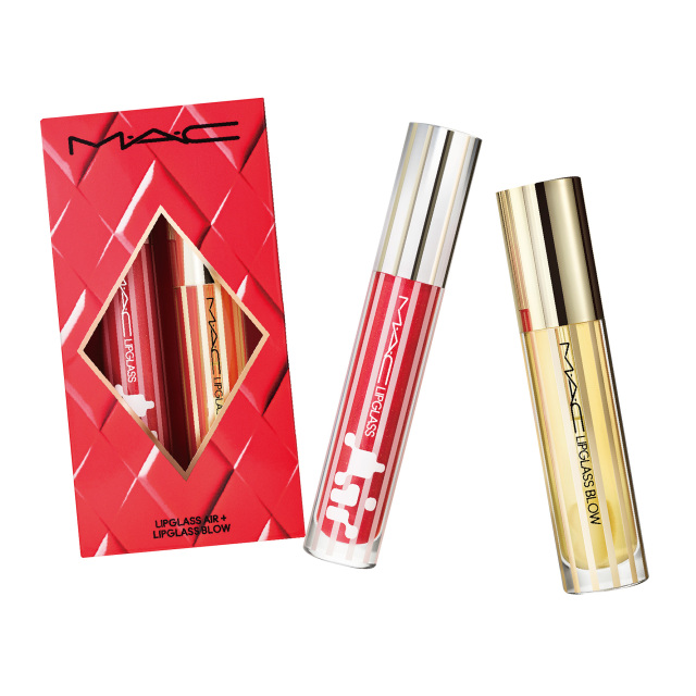 【超級點數盛點】MAC 未來樂園系列-超透亮潤唇組 超透亮潤唇露+超透亮豐唇露