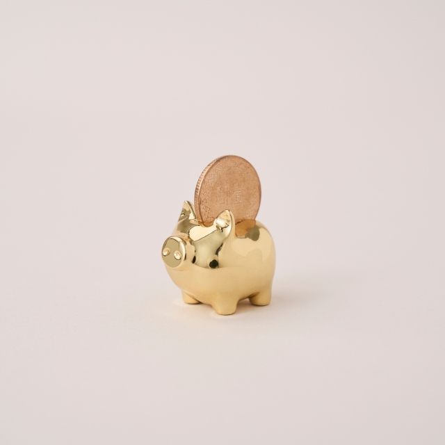 (西門)【金豬GOLDENPIG】金豬-叁(3cm)亮金