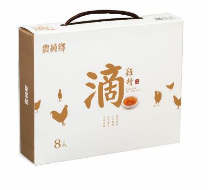 【農純鄉台中店】原味常溫滴雞精禮盒8入*3盒+黑蒜蛤蜊常溫滴雞精禮盒6入*3盒