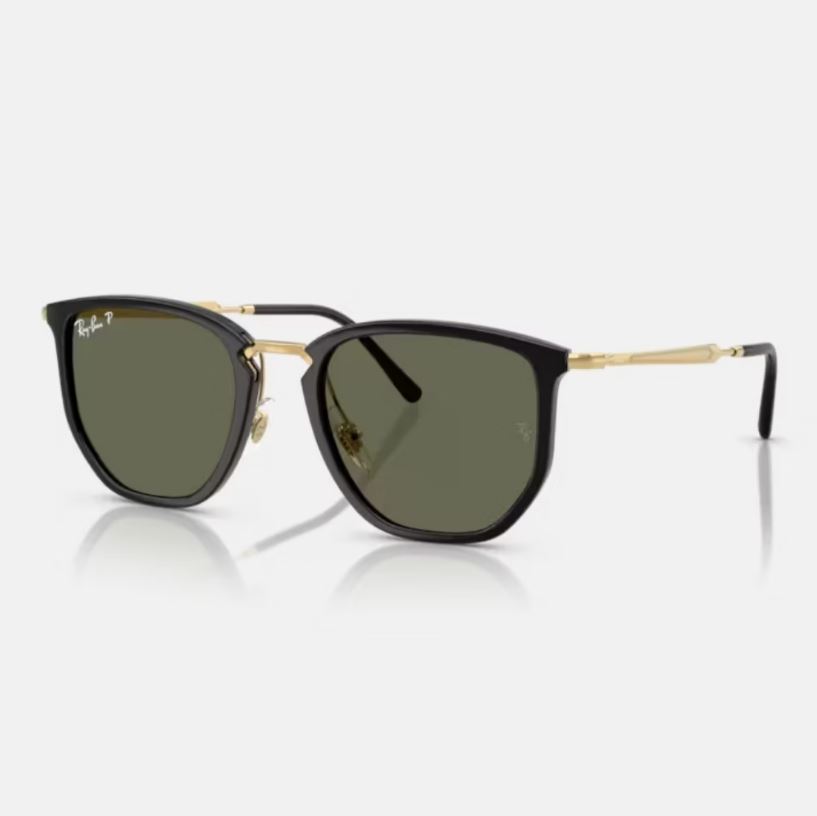 【RAY BAN】六角形複合式偏光太陽眼鏡