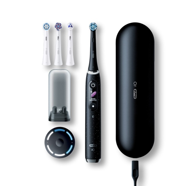 ORAL-B iO10 微震科技電動牙刷-曜石黑