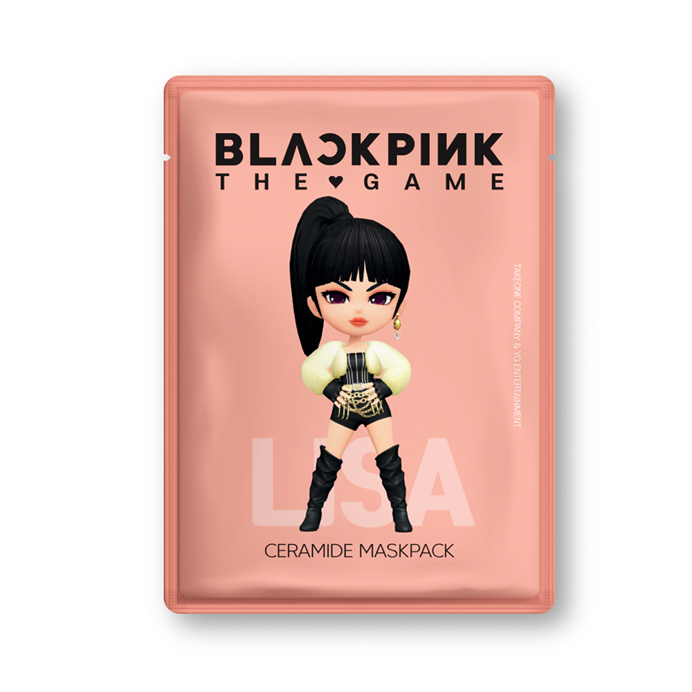 BLACKPINK THE GAME MASKPACK 神經醯胺鎖水面膜-神經醯胺鎖水