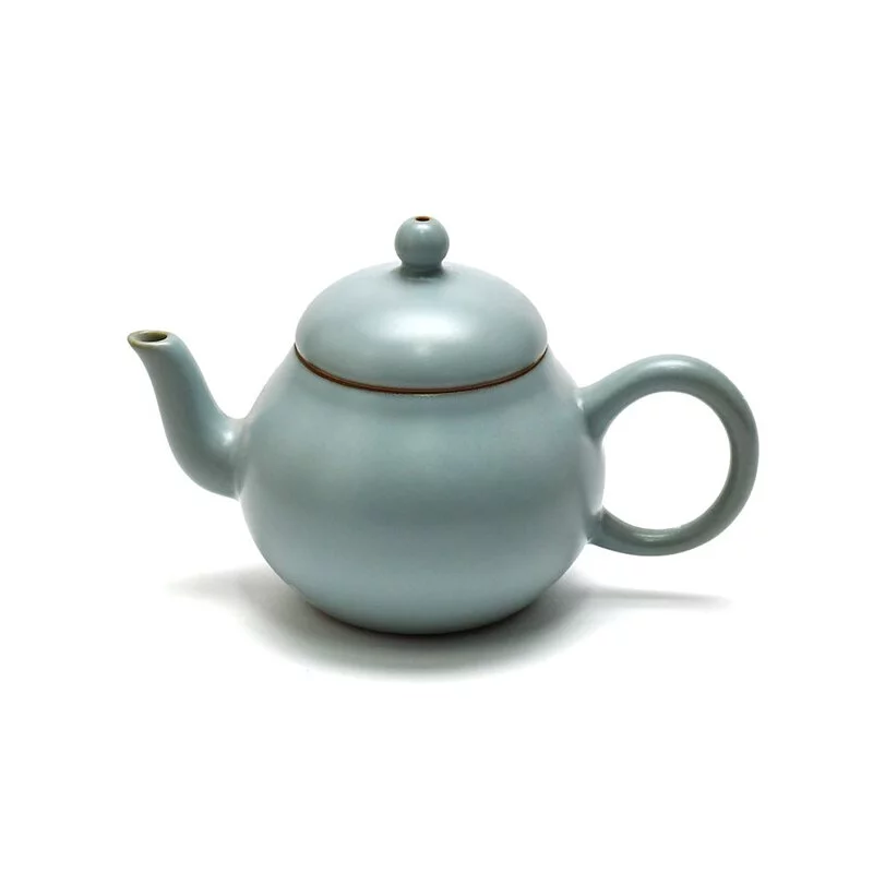【中港陶作坊】壺知己梨型壺(小) 155ml-粉青