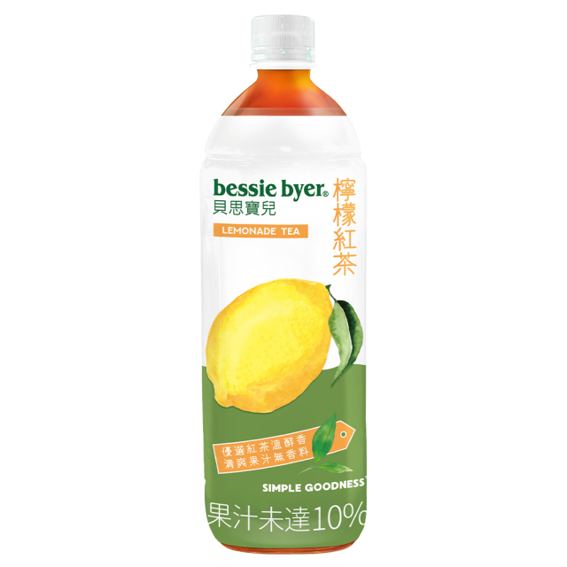 【來點美味超滿足】貝思寶兒 檸檬紅茶980ml *4入