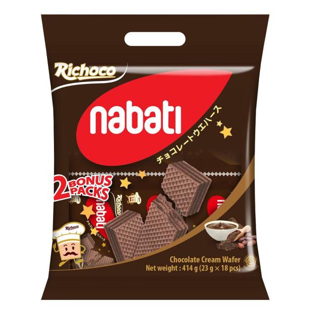 Nabati巧克力風味威化餅414g
