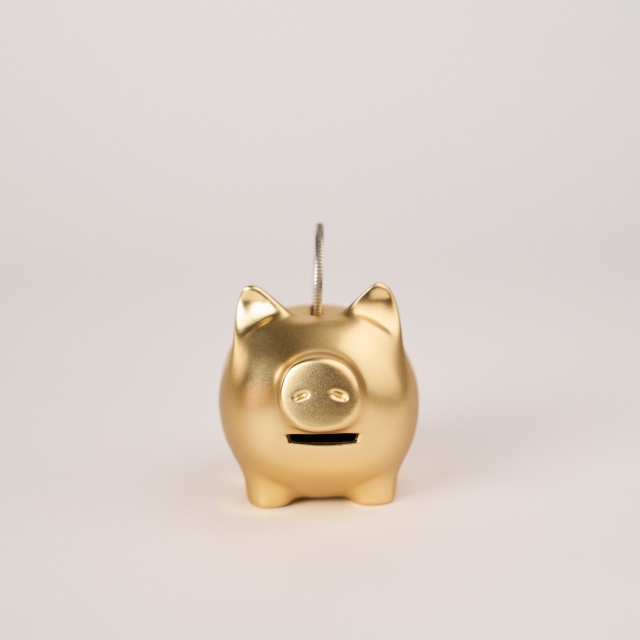 (西門)【金豬GOLDENPIG】金豬-伍(5cm)霧金