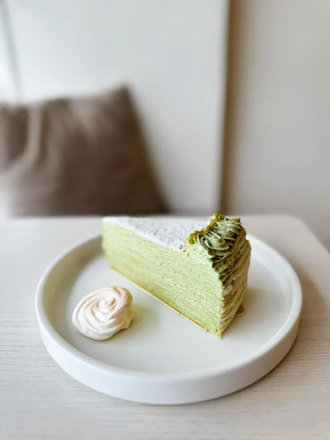 【生活加些甜世界蛋糕日】稍甜-開心果千層