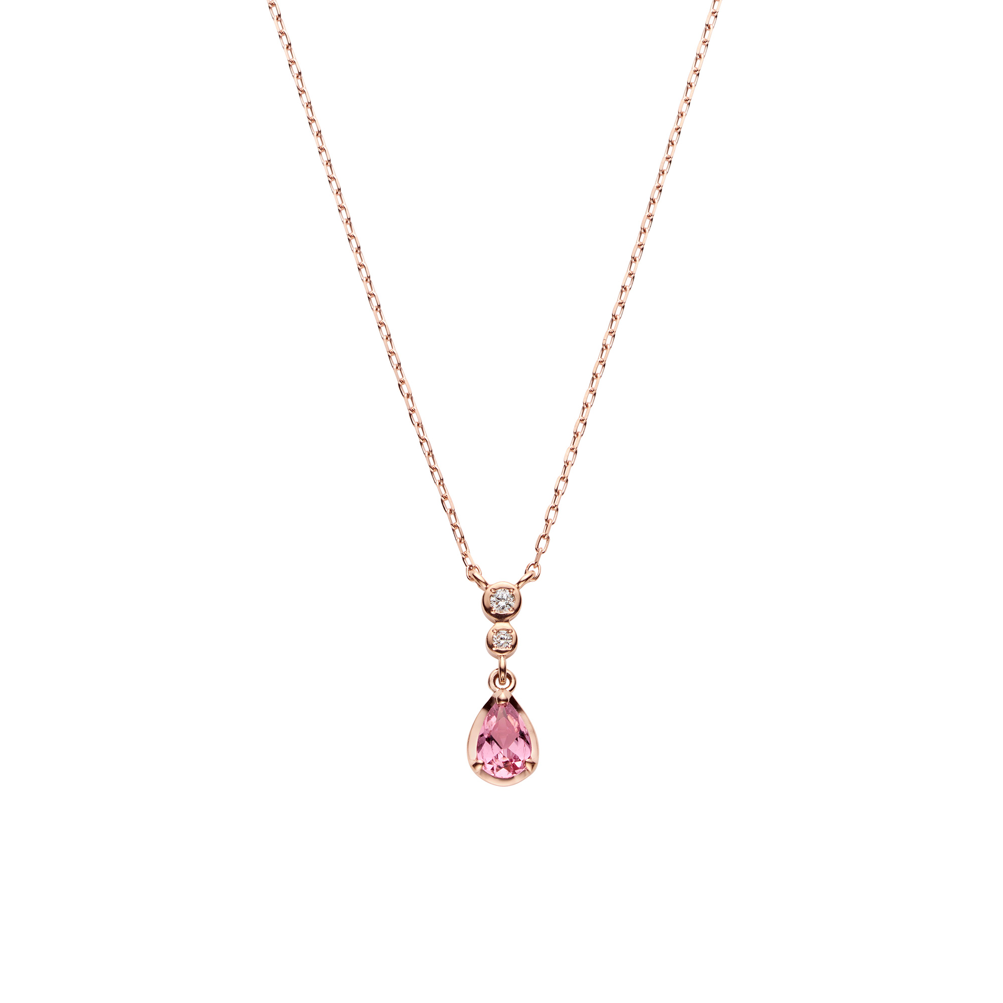 *【va vendome aoyama】粉紅碧璽項鍊