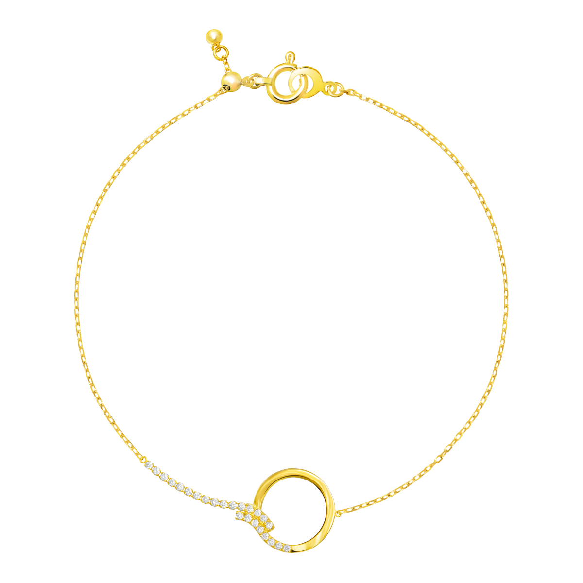 DT【AHKAH】chandelier circle 手鍊