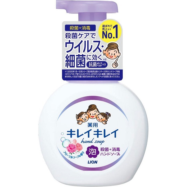 【超市】獅王趣淨洗手幕斯-花香