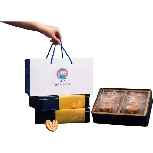 【超市點點好物】薔薇森林２０入招牌原味蝴蝶酥禮盒